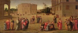 José presenta a su padre y hermanos al faraón, c.1515