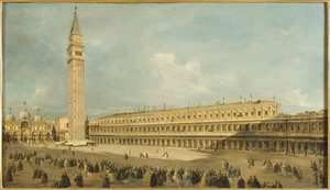 Plaza San Marcos, Venecia de Francesco Guardi