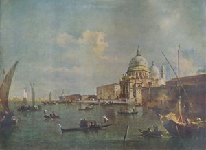 Santa Maria Della Salute, 1780s, 1925 de Francesco Guardi