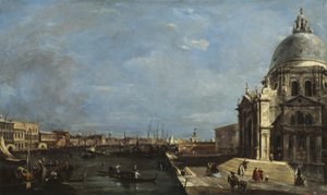 El Gran Canal, Venecia de Francesco Guardi