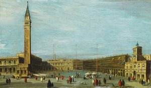 La Piazza San Marco, Venecia mirando al oeste