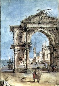 Arco triunfal en el malecón