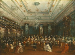 Concierto de gala veneciano de Francesco Guardi