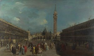 Venecia, Piazza San Marco, ca 1760