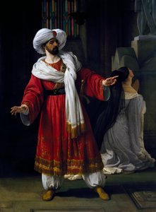 Giovanni David (1790-1864) en el papel de Alejandro en el melodrama Árabes en la Galia de Giovanni Papini (1796-1867) de Francesco Hayez