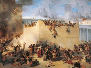 Italia, Lombardía, Destrucción del Templo de Jerusalén