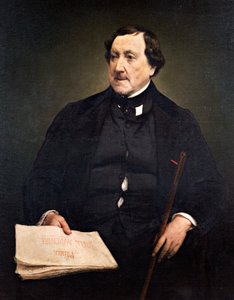 Retrato de Gioachino Rossini