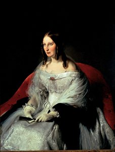 Retrato de Sarah Louise Strachan (1818-1881), princesa de Sant