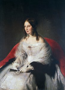 Retrato de Sarah Louise Strachan Ruffo de Motta y Bagnara, Princesa de Sant