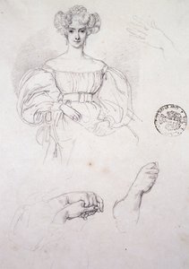 Estudio para el retrato de una mujer