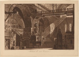 Interior de una prisión de Francesco Inghirami, after Luigi Tasca