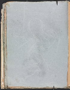 Cuaderno de bocetos de Verona: Estudio de figura página 72, 1760