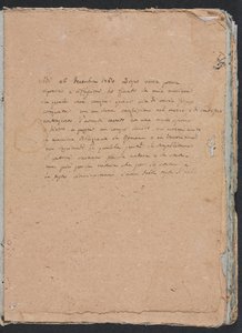 Cuaderno de bocetos de Verona: Página de inscripción 1, 1760 de Francesco Lorenzi