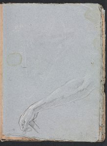 Cuaderno de Bocetos de Verona: Mano derecha (página 7)