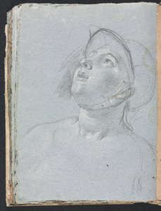 Cuaderno de bocetos de Verona: Soldado página 96, 1760 de Francesco Lorenzi