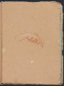 Cuaderno de bocetos de Verona: Estudio de manos (página 23) de Francesco Lorenzi