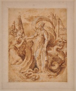 Circe y la compañera de Ulises de Francesco Mazzuoli