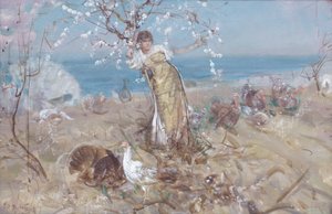 En la alegría del sol de Francesco Paolo Michetti