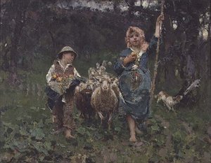 Pequeños pastores