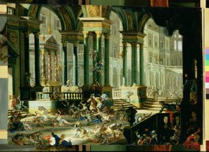 Expulsión de Heliodoro del Templo de Salomón