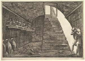 Escena de prisión de Francesco Piranesi