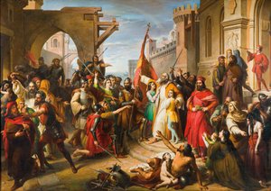 El juramento de los anconetanos de Francesco Podesti