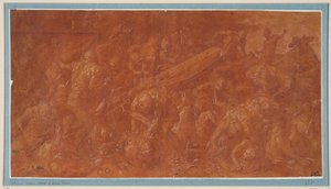 Agamemnon und Kassandra werden während eines Banketts ermordet de Francesco Primaticcio