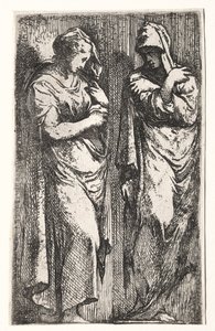 Two Roman Women de Francesco Primaticcio