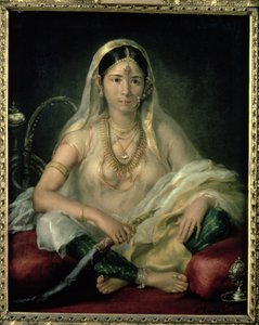 Retrato de una dama mogol, 1787 de Francesco Renaldi