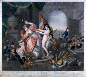 La República Francesa despojando a Italia (BONNET PHRYGEN) o 