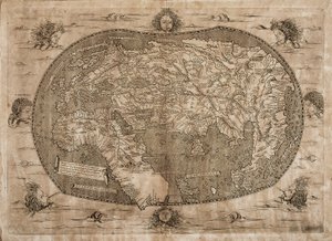 Planisferio (Landau Finaly) de Francesco Rosselli