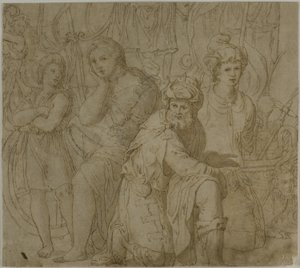 Parte de El triunfo y las hazañas de Furio Camilo de Francesco Salviati