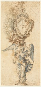 Diseño para un relicario de Francesco Solimena