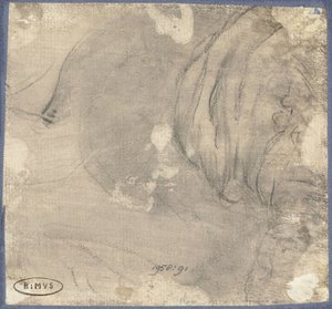 Fragmento de un boceto de tiza