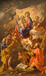 Madonna y el Niño entre San Pedro y San Pablo