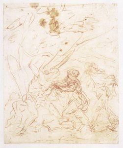 San Sebastián cuidado por Santa Irene de Francesco Solimena