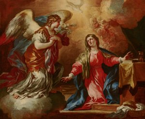 La Anunciación de Francesco Solimena
