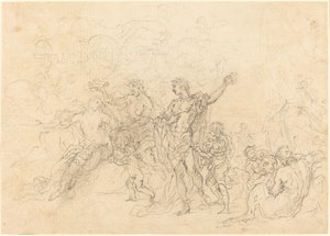 El matrimonio de Baco y Ariadna de Francesco Solimena