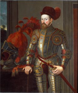 Retrato de Fernando de Tirol (Fernando II Archiduque de Austria) de Francesco Terzio