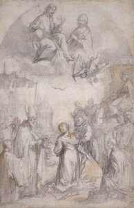 Última Comunión y Martirio de Santa Lucía de Francesco Vanni