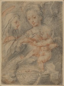 El matrimonio de Santa Catalina de Francesco Vanni