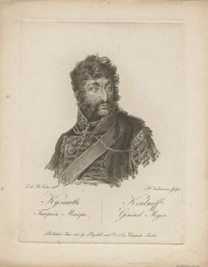 Yakov Petrovich Kulnev 1763-1812, 1813 de Francesco Vendramini