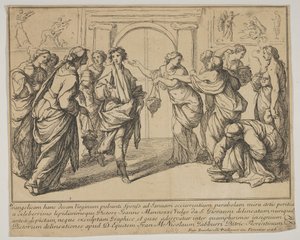 Las Vírgenes Sabias y Necias, 1728 de Francesco Zuccarelli