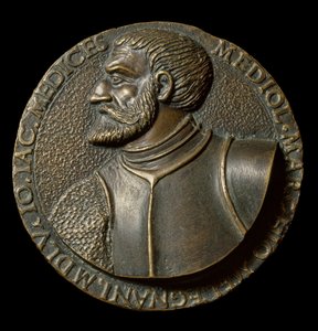 Busto de Gian Giacomo de Medici, condotiero italiano de Francesco da Sangallo