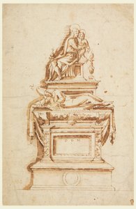Diseño para un Monumento Sepulcral para un Cardenal Medici