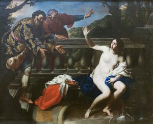 Susana y los ancianos de Francesco de (c.1600 54) Rosa
