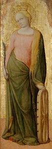 Santa Catalina de Alejandría, c. 1443-1468 de Francesco de Franceschi