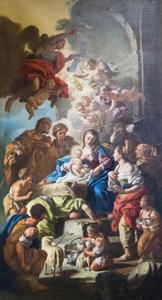 Adoración de los pastores de Francesco de Mura