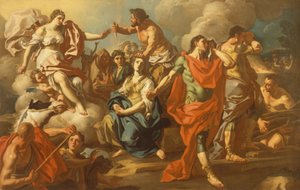 El Sacrificio de Ifigenia de Francesco de Mura