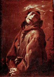 San Francisco de Asís en éxtasis de Francesco del Cairo